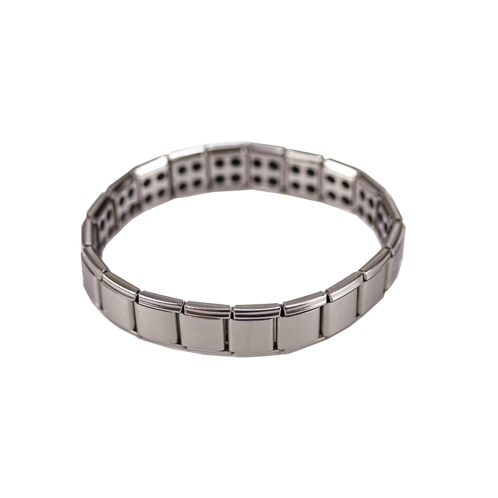 Men's Brushed Stainless Stretch Bracelet