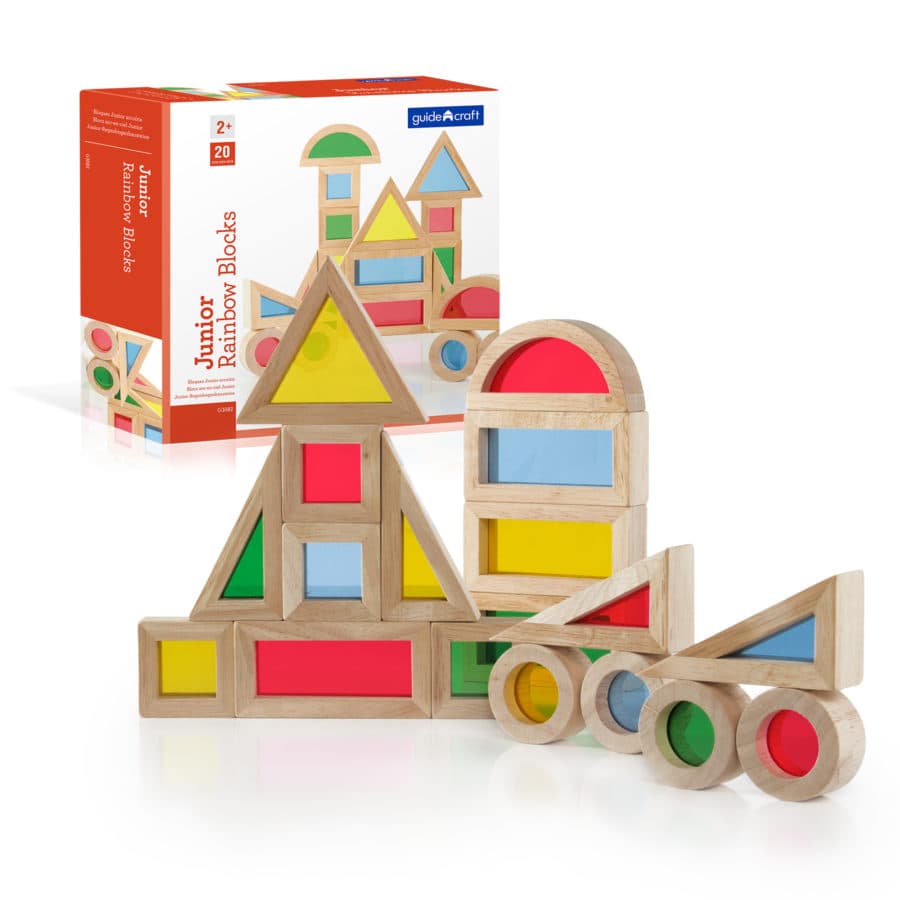 Jr. Rainbow Blocks - 20 pc. set