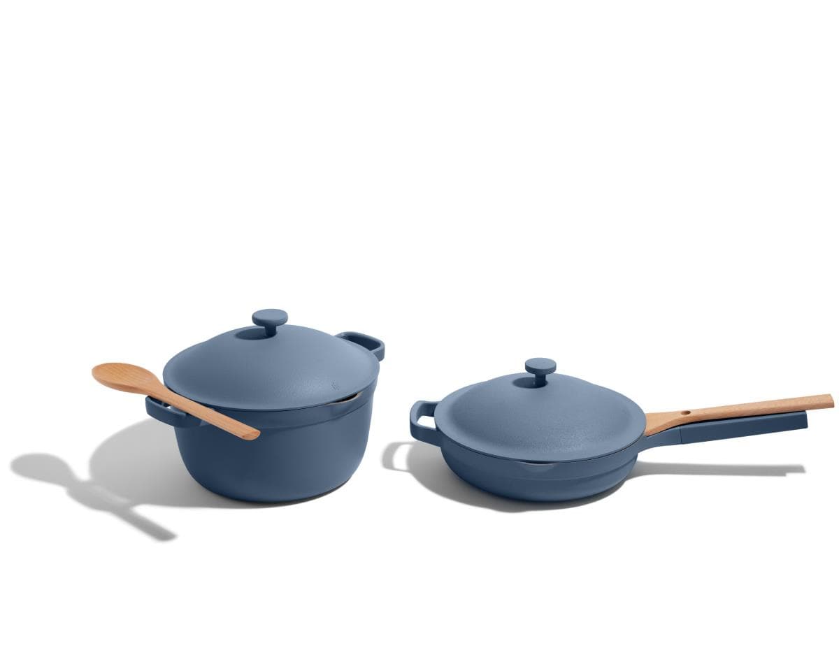 2.6 Qt. Always Pan 2.0 plus 5.5 Qt. Perfect Pot Package/Blue Salt