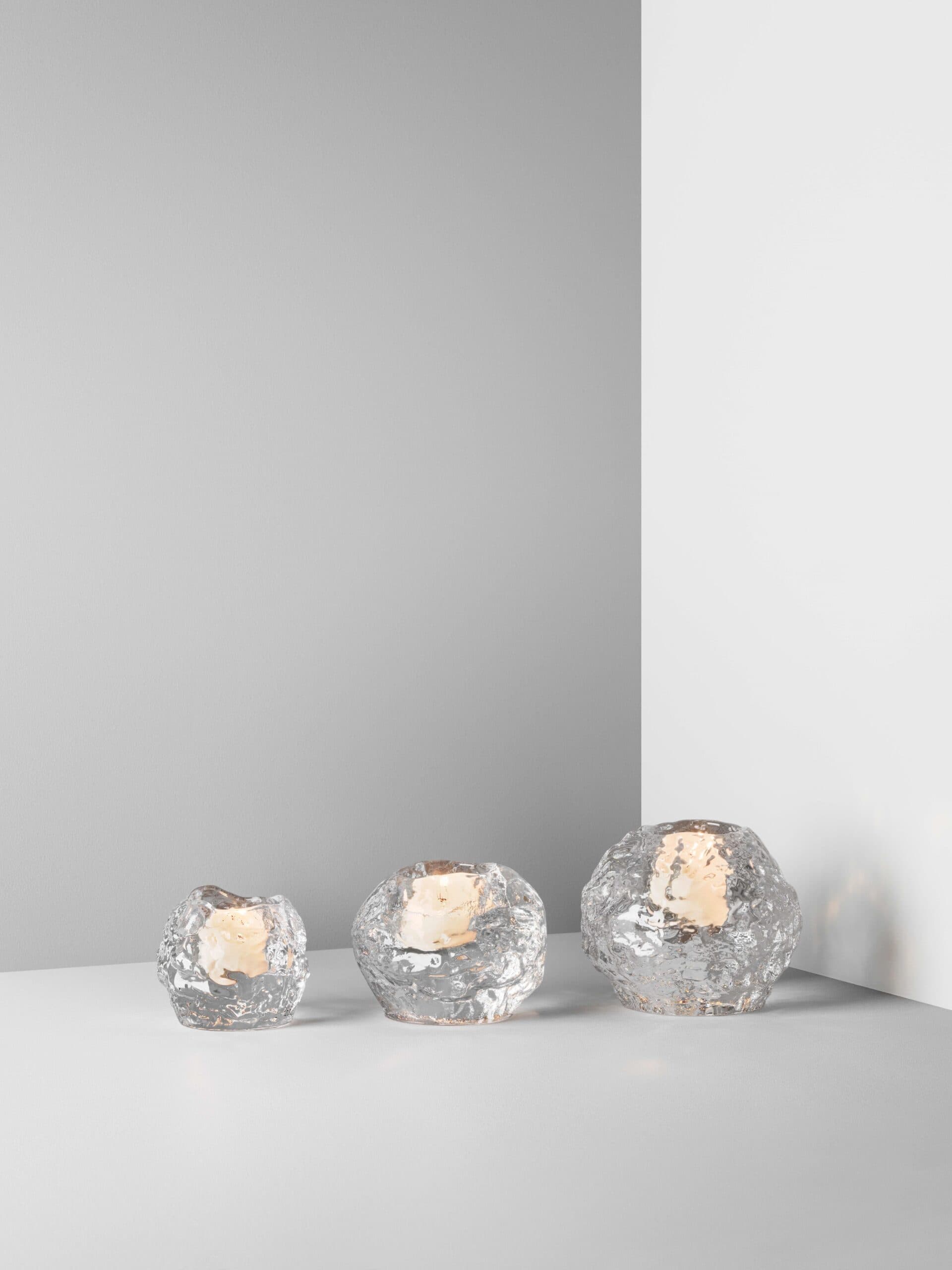 Snowball Votive 3 Pc set