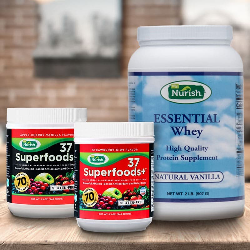 BODY RECOVERY - Muscle Recovery, Electrolyte & Body Nourishment (Save $18) - ONE Strawberry Kiwi, ONE Apple Cherry Vanilla & ONE Vanilla Essential Whey Protein (Save $18)