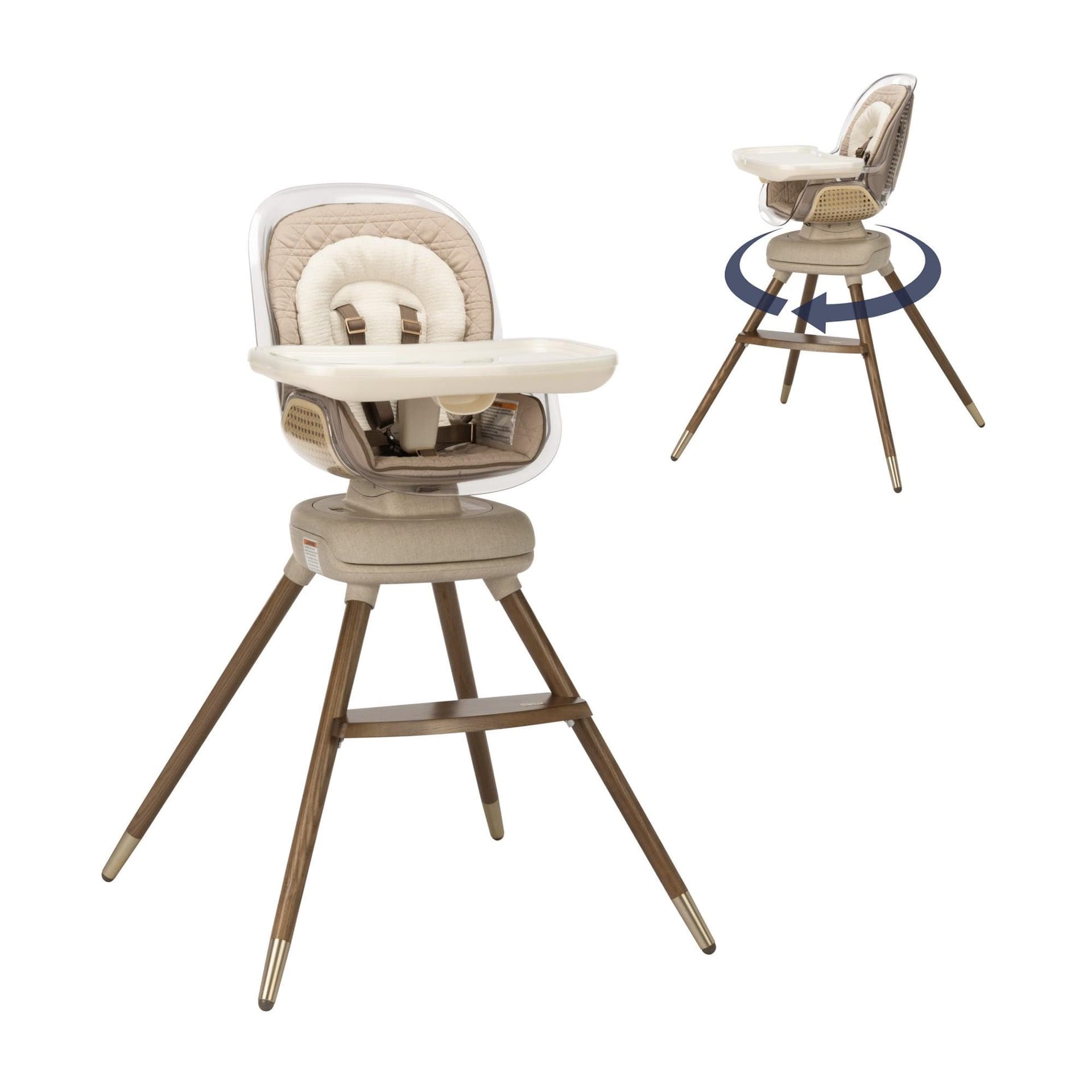 Kindred Collection Kiskadee 360 Rotating High Chair Natural Heritage