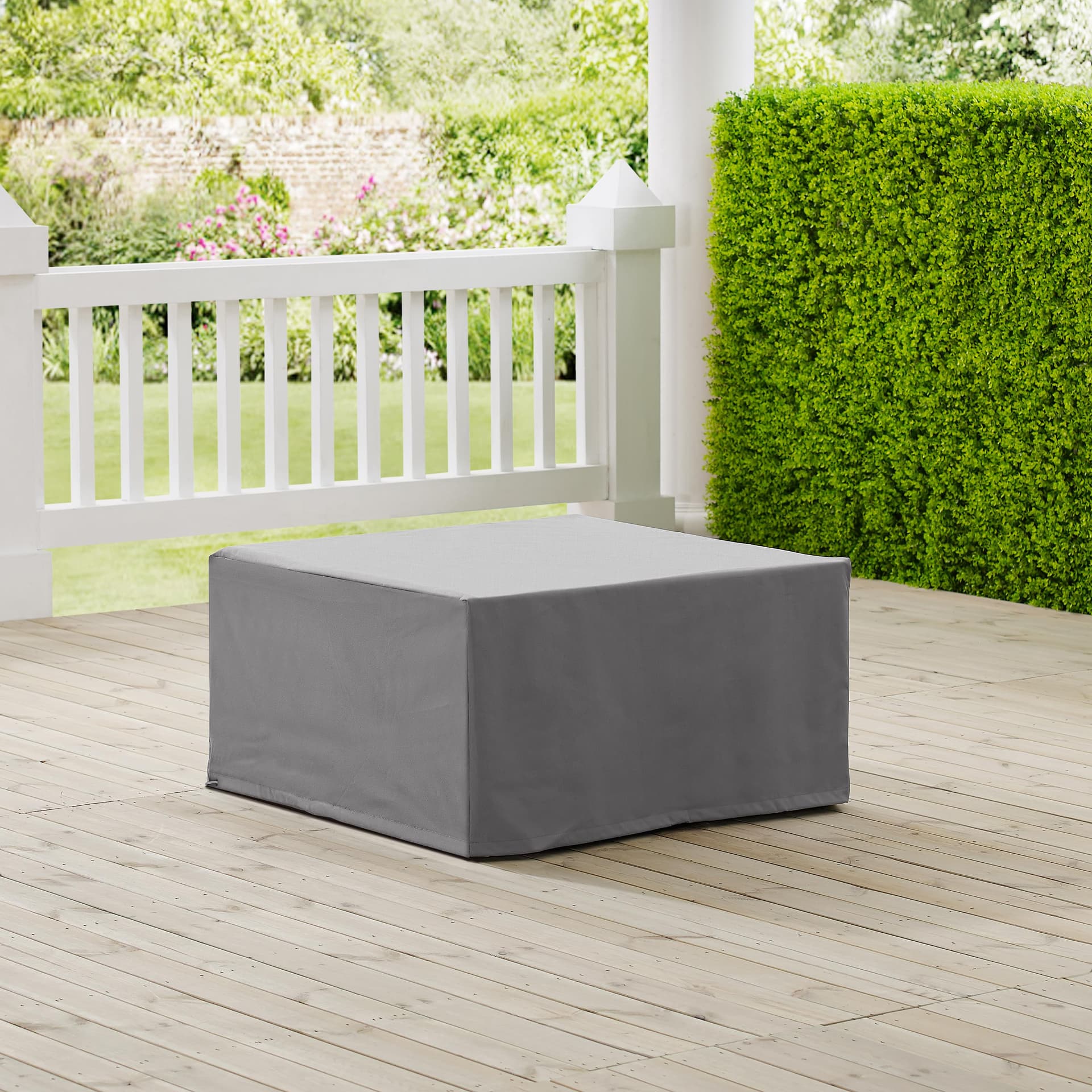 Square Outdoor Coffee Table And Ottoman Furniture Cover