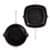 Neo 2pc Cast Iron 10" Fry Pan & 11" Grill Pan Cookware Set, White