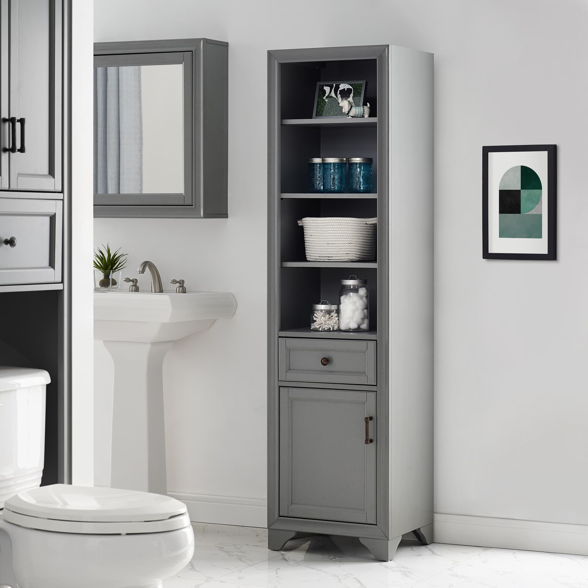 Tara Linen Storage Cabinet