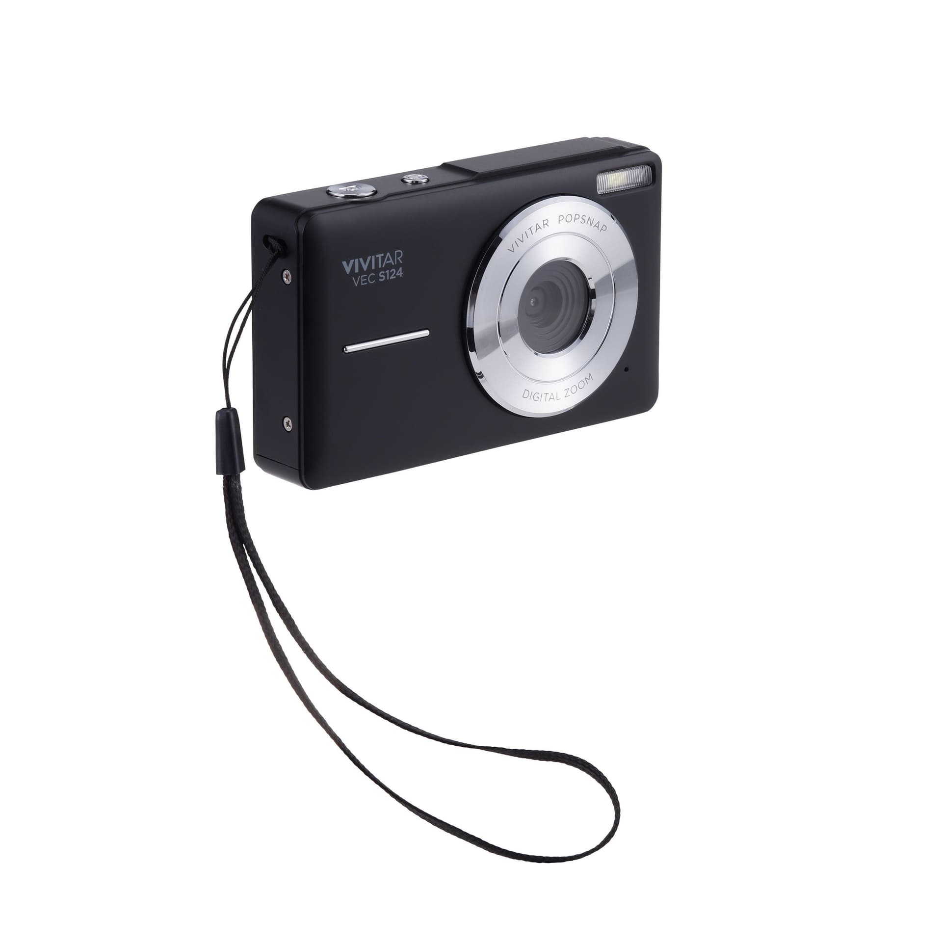 PopSnap 44MP 16x Optical Zoom Ultra HD Digital Camera Black