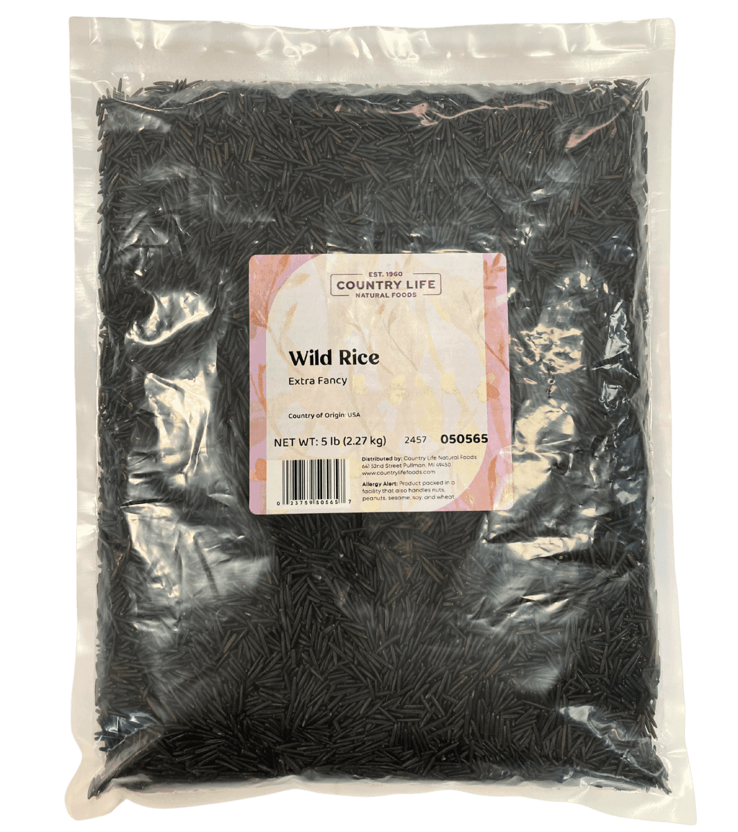 Wild Rice, Extra Fancy - Country Life Natural Foods