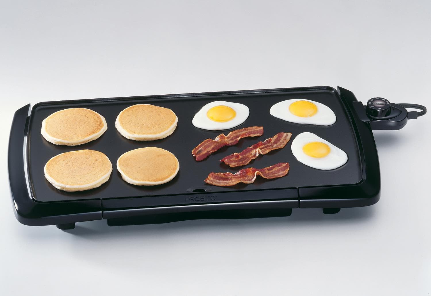 Cool-Touch Electric Griddle w/ Warmer Plus
