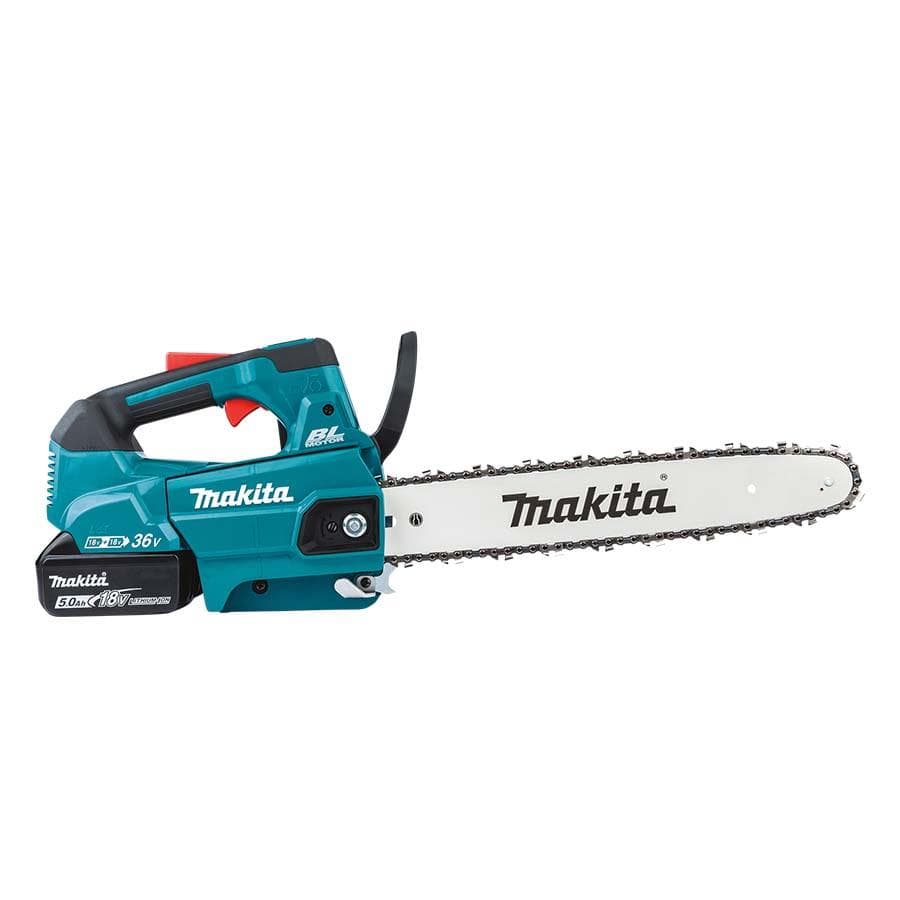 36V LXT Brushless 14-Inch Top Handle Chain Saw Kit, dual port charger