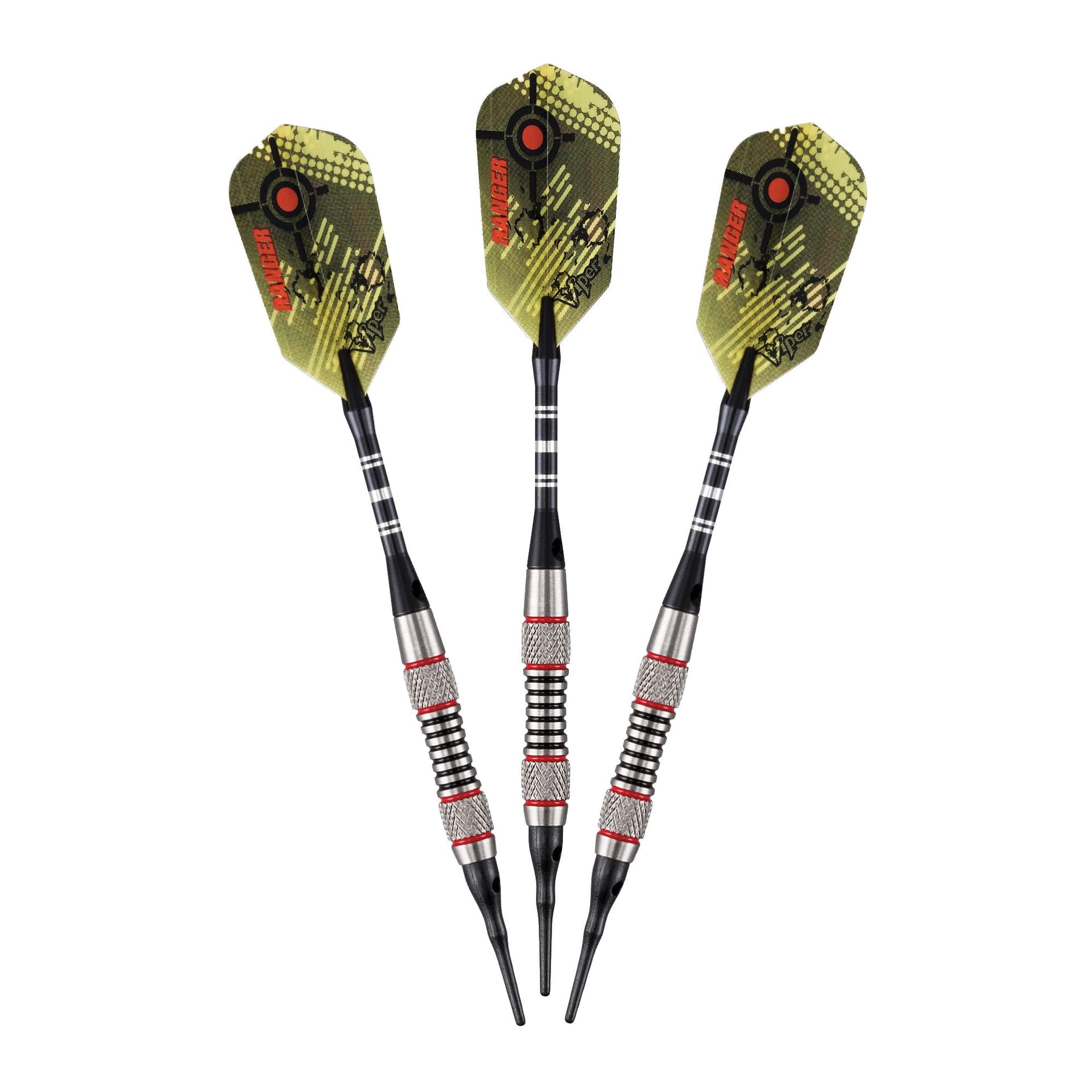 Viper Ranger Tungsten Soft Tip Darts Red Rings 18 Grams