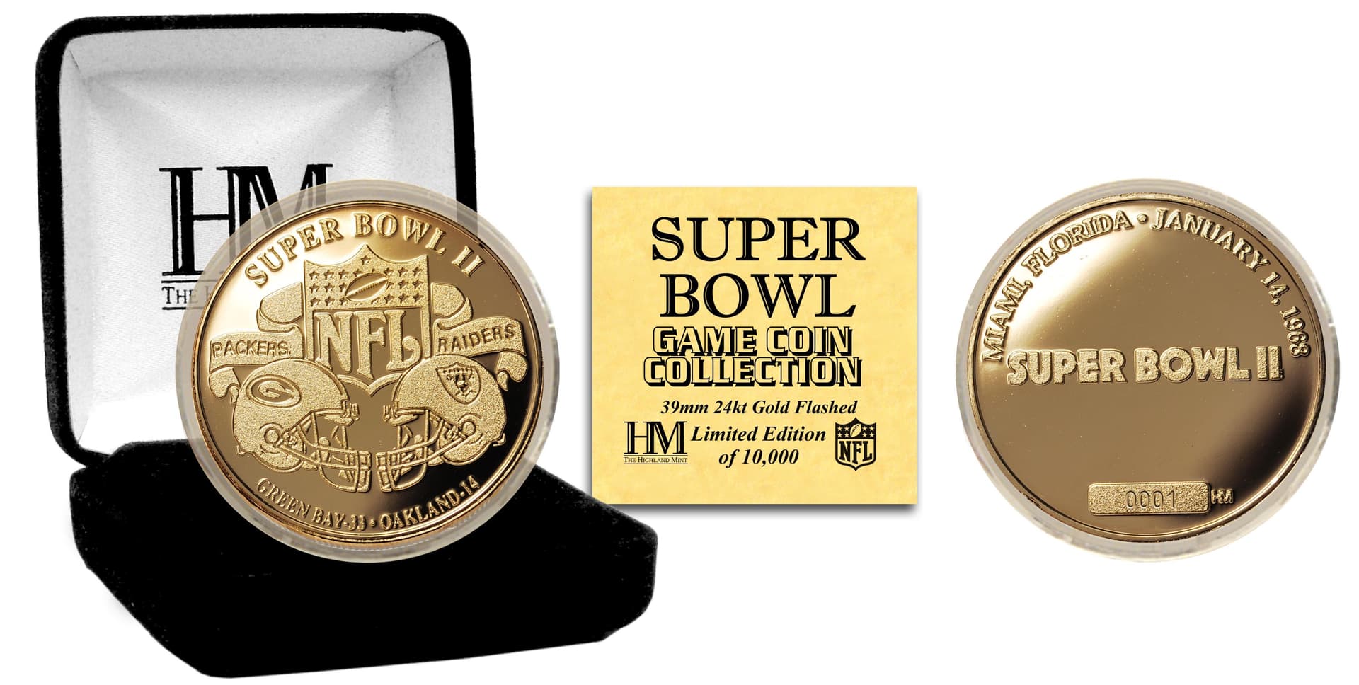 Super Bowl II Flip coin