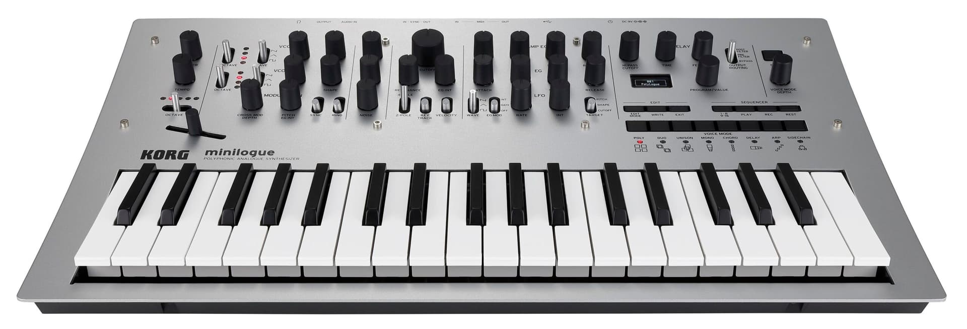4-Voice Polyphonic Analog Synth with Presets