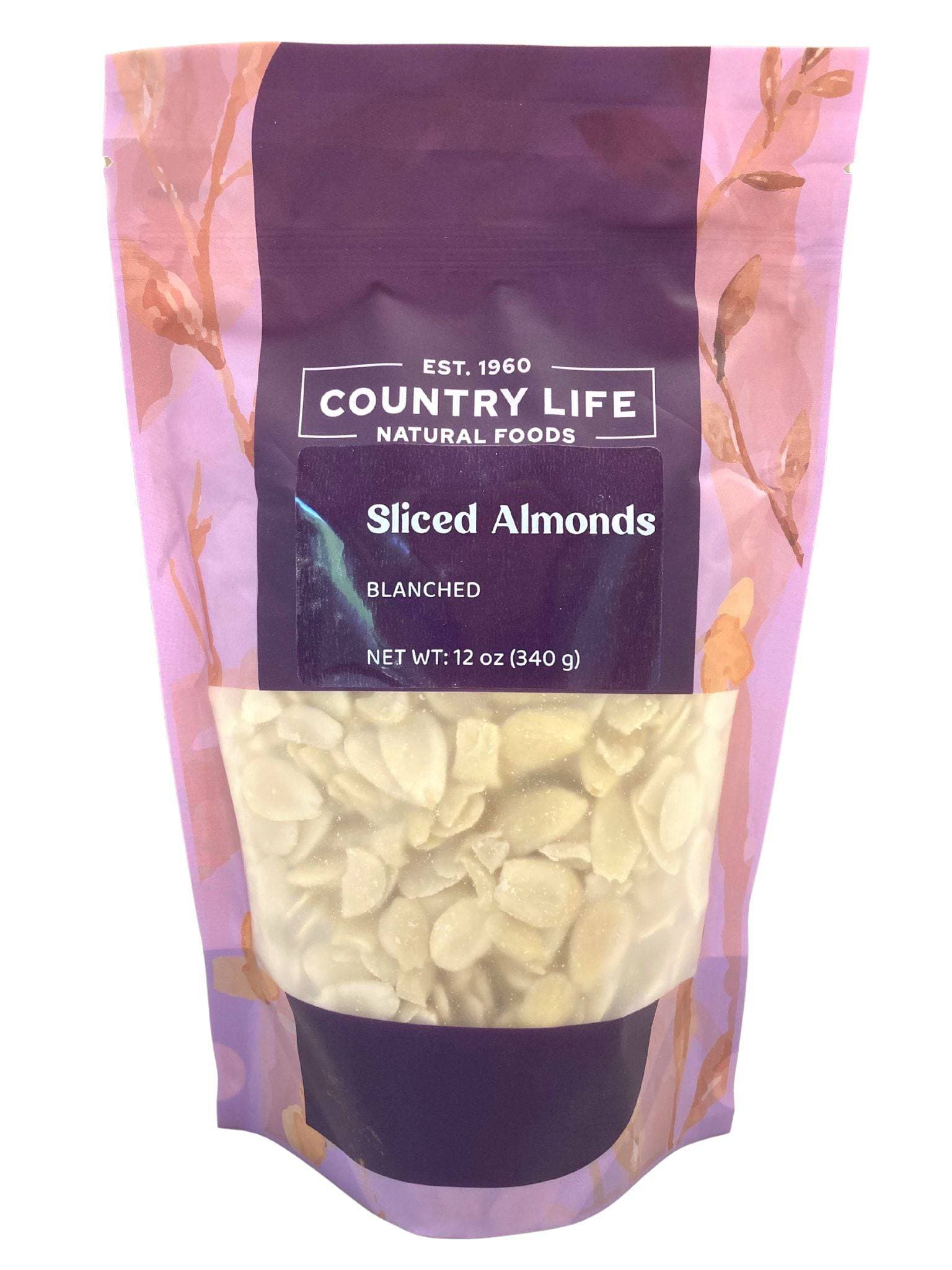 Almonds, Sliced, Blanched - 12 oz