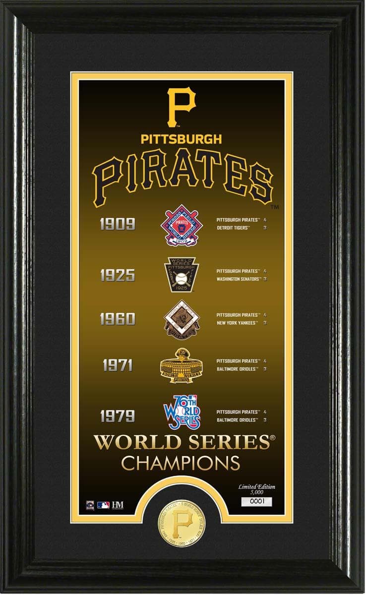 Pittsburgh Pirates "Legacy" Supreme Bronze Coin Photo Mint
