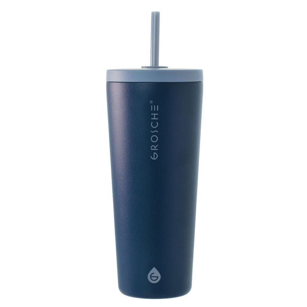 Grosche Jasper Insulated 23 Oz Straw Tumbler - Mountain Blue