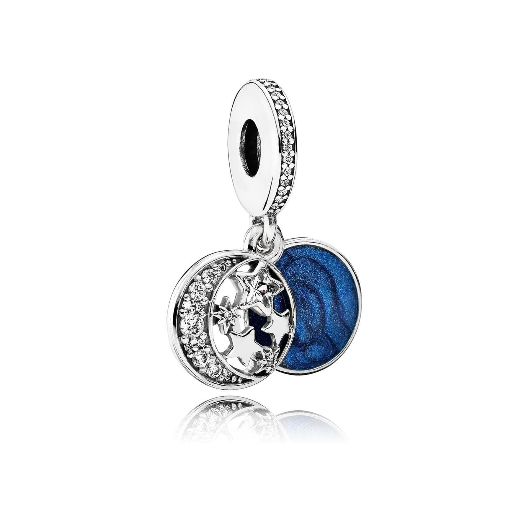 Vintage Night Sky Dangle Charm