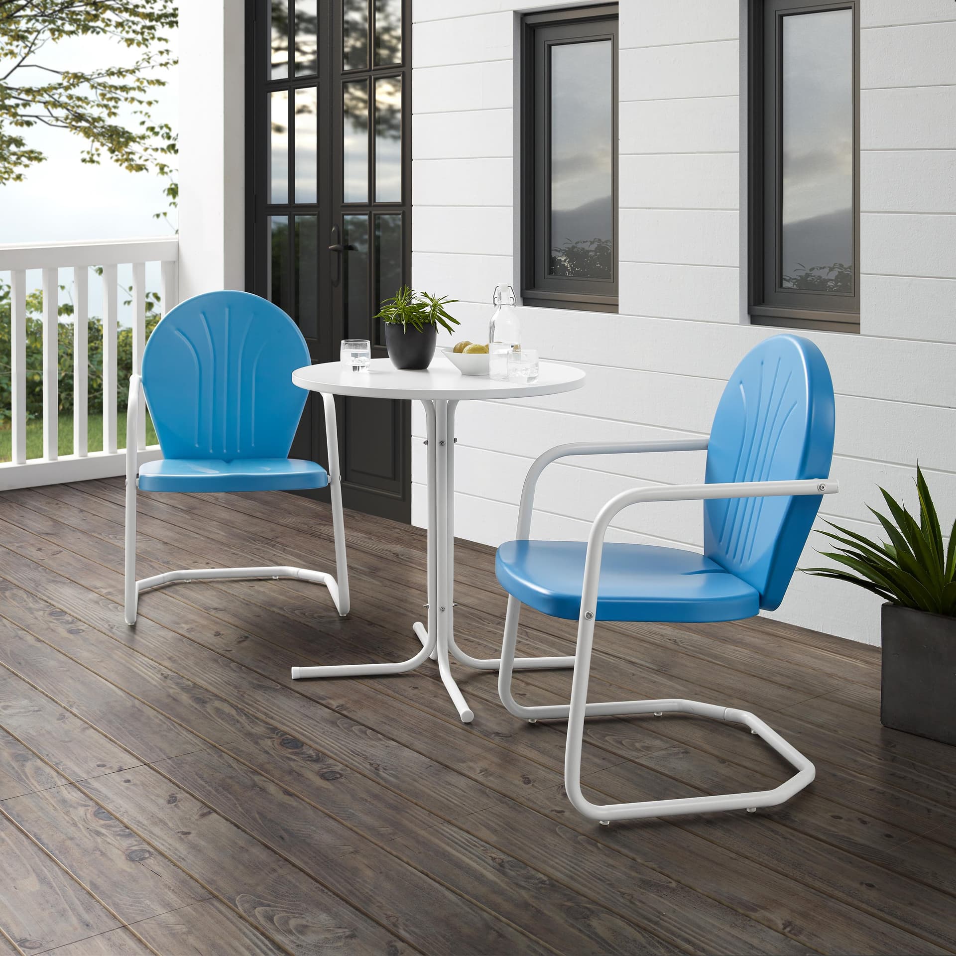 Griffith 3Pc Retro Outdoor Bistro Set