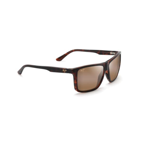 Mamalu Bay Polarized Sunglasses Gloss Cherry Tortoise Frame HCL Bronze Lens