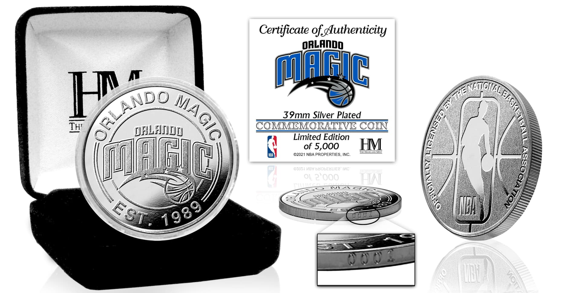 Orlando Magic Silver Coin