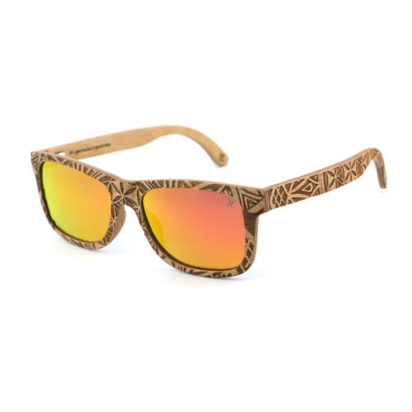 Maui Maple Wood Wooden Sunglasses