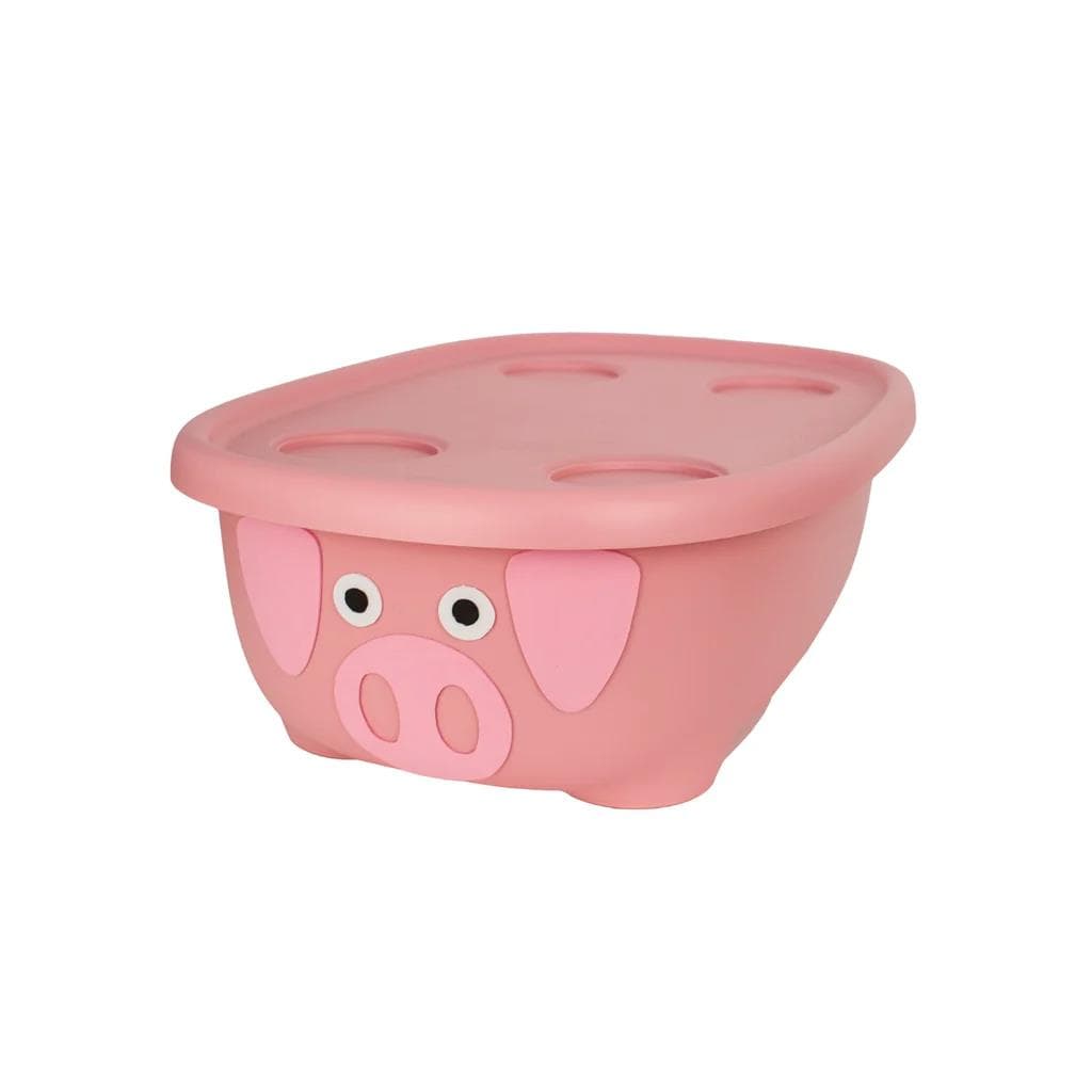 Tubimal Infant & Toddler Tub Inc Lid and Hammock - PIG