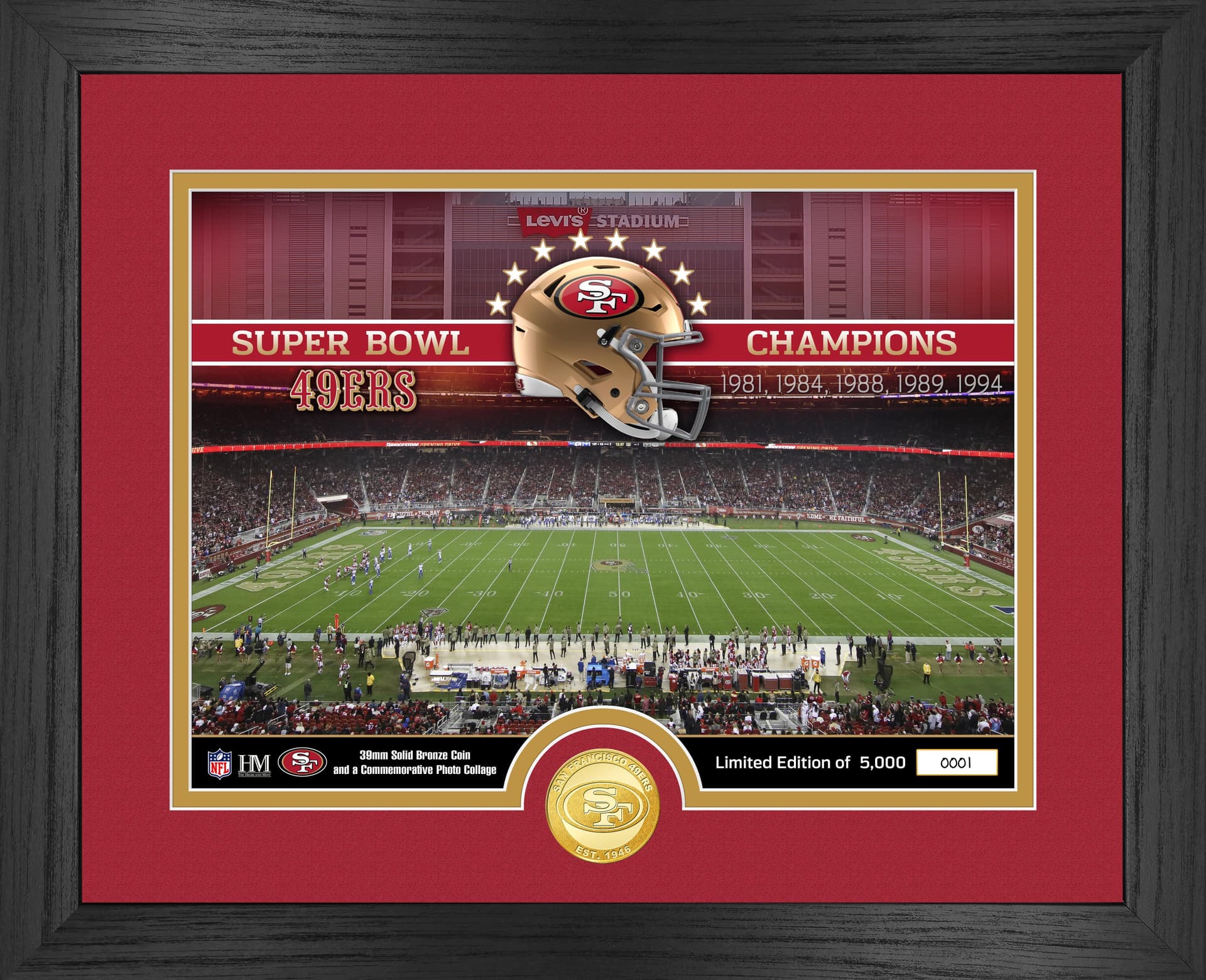 San Francisco 49ers Stadium Photo Mint