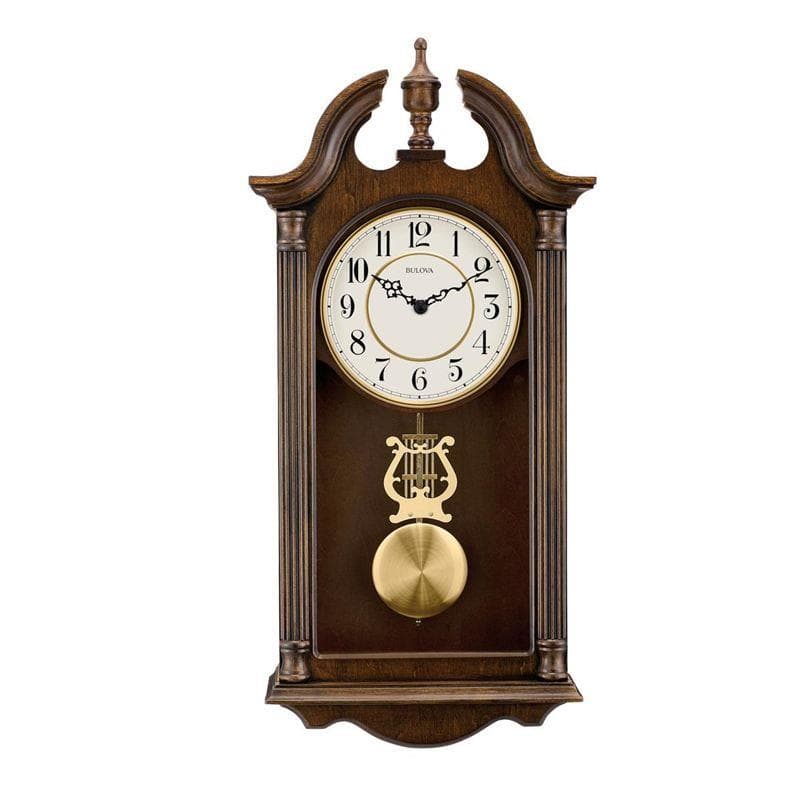 Bullova Saybrook Chime Wall Clock