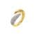 Pav Horn Wrap Pinky Ring Size 4