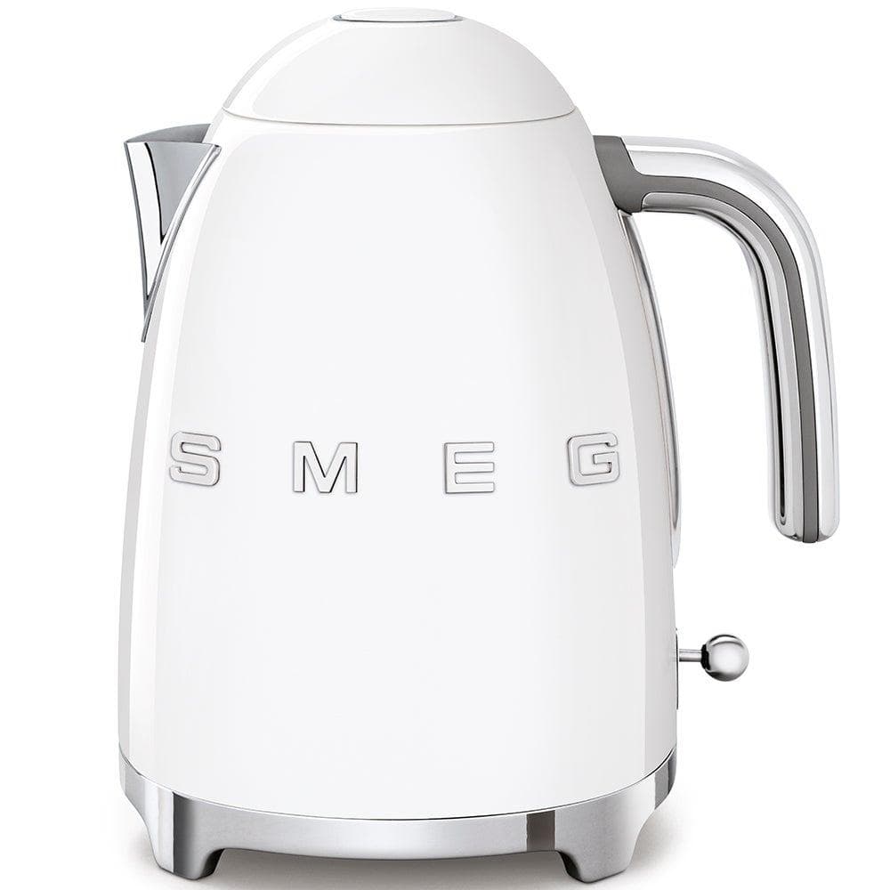 50's Retro-Style Electric Kettle White