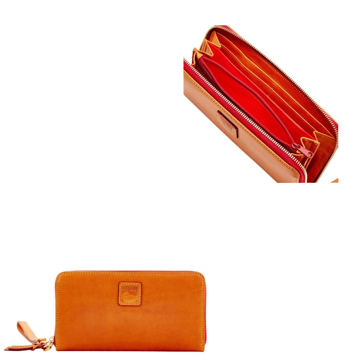 Florentine Large Zip Around Wristlet