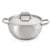 Belly Shape 18/10 Stainless Steel 9.5" Stock Pot with SS Lid, 5.5qt.
