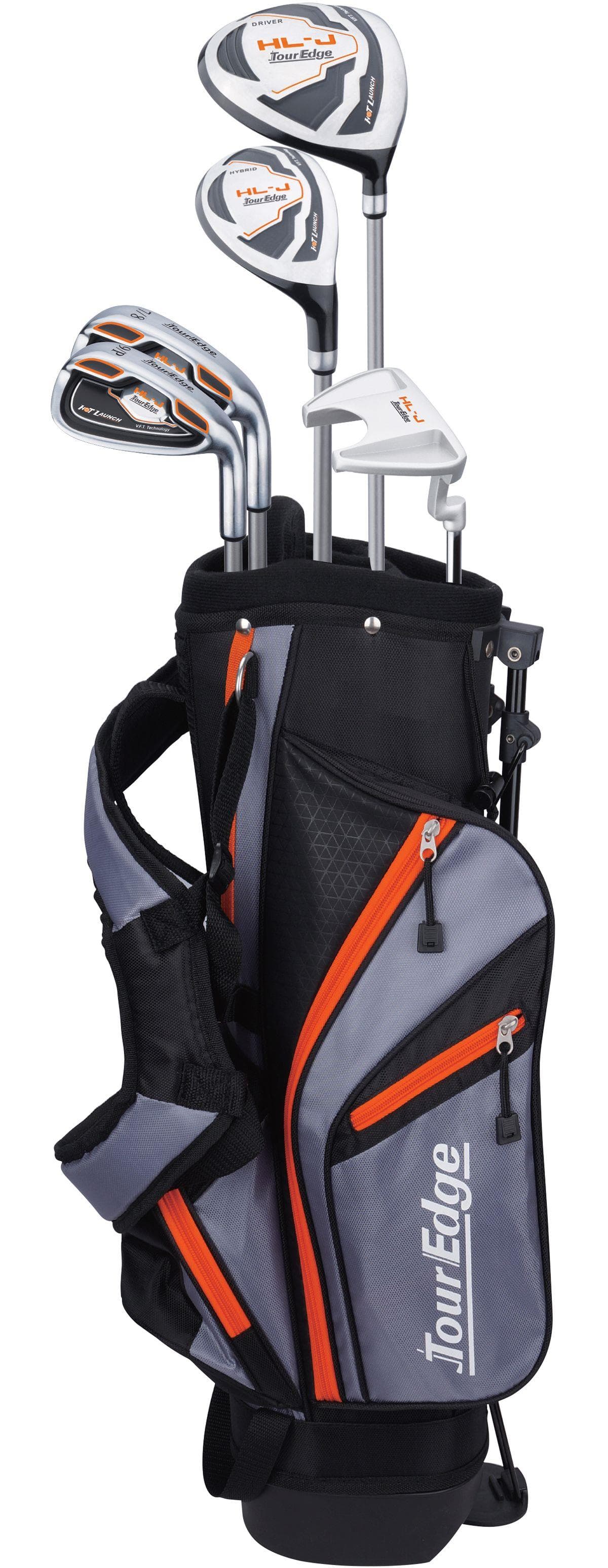 Junior Hot Launch HL-J Right Handed 8-Piece Golf Club Set with Stand Bag