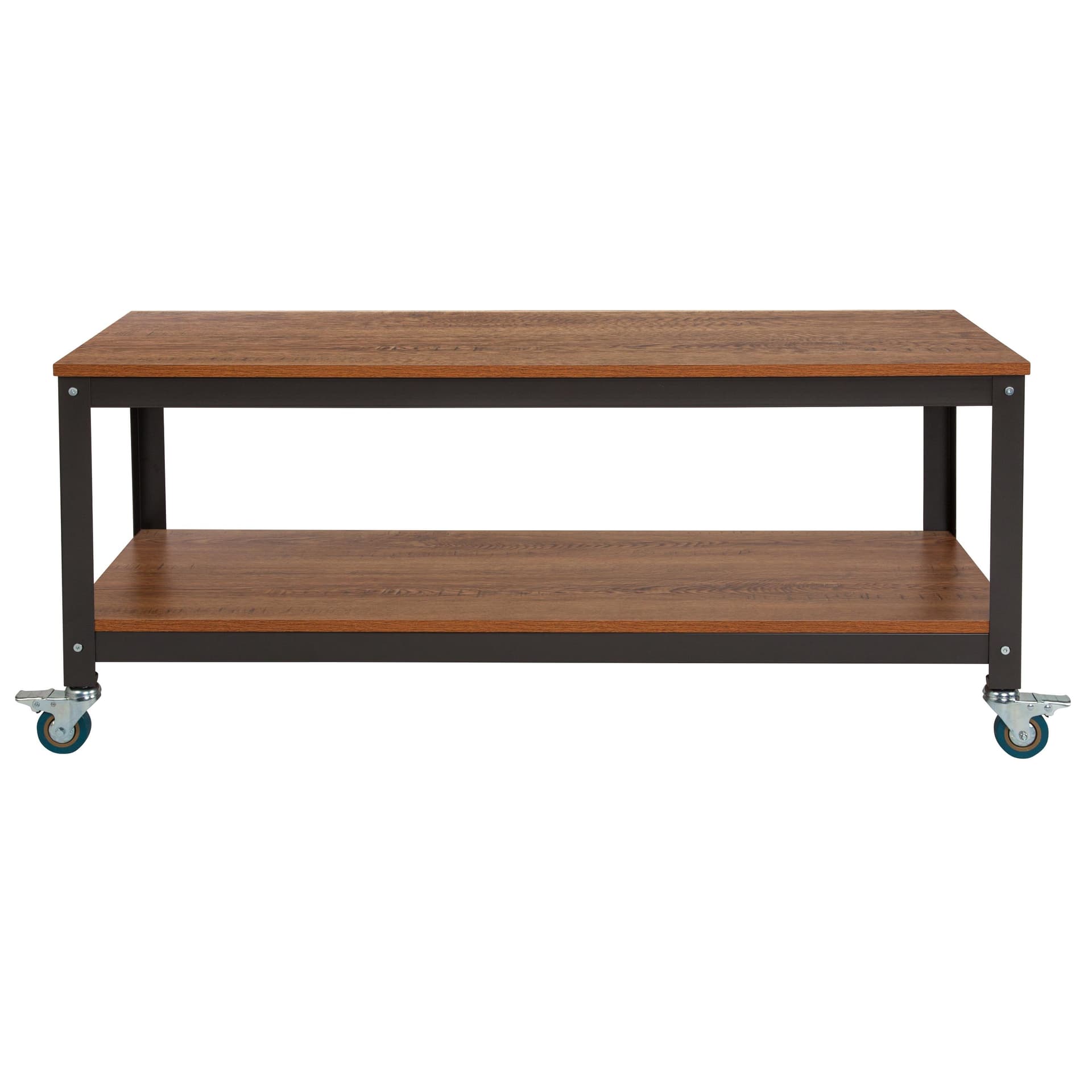 Livingston Brown Oak TV Stand