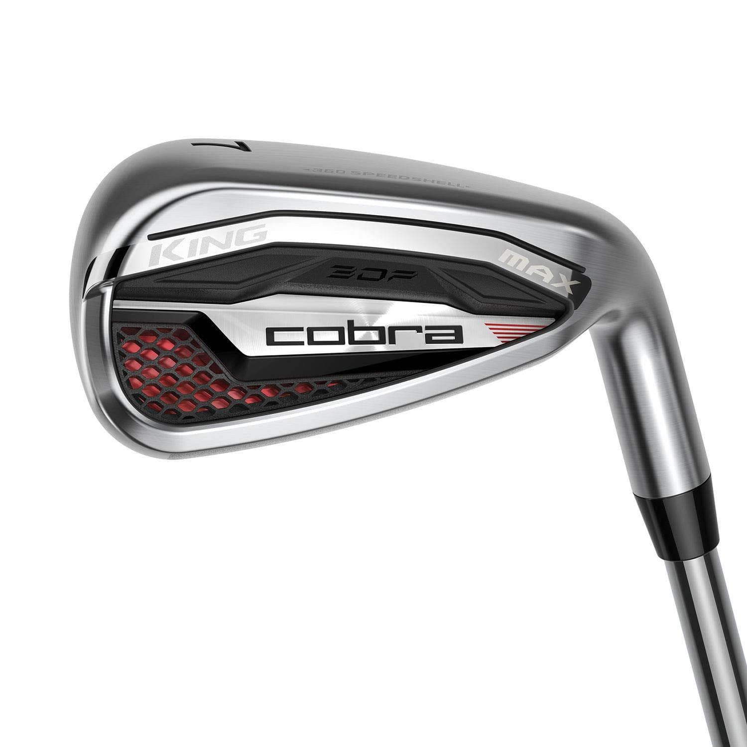 Cobra King Max Iron Set - Steel Shafts - Right Hand/5-GW/Stiff Flex