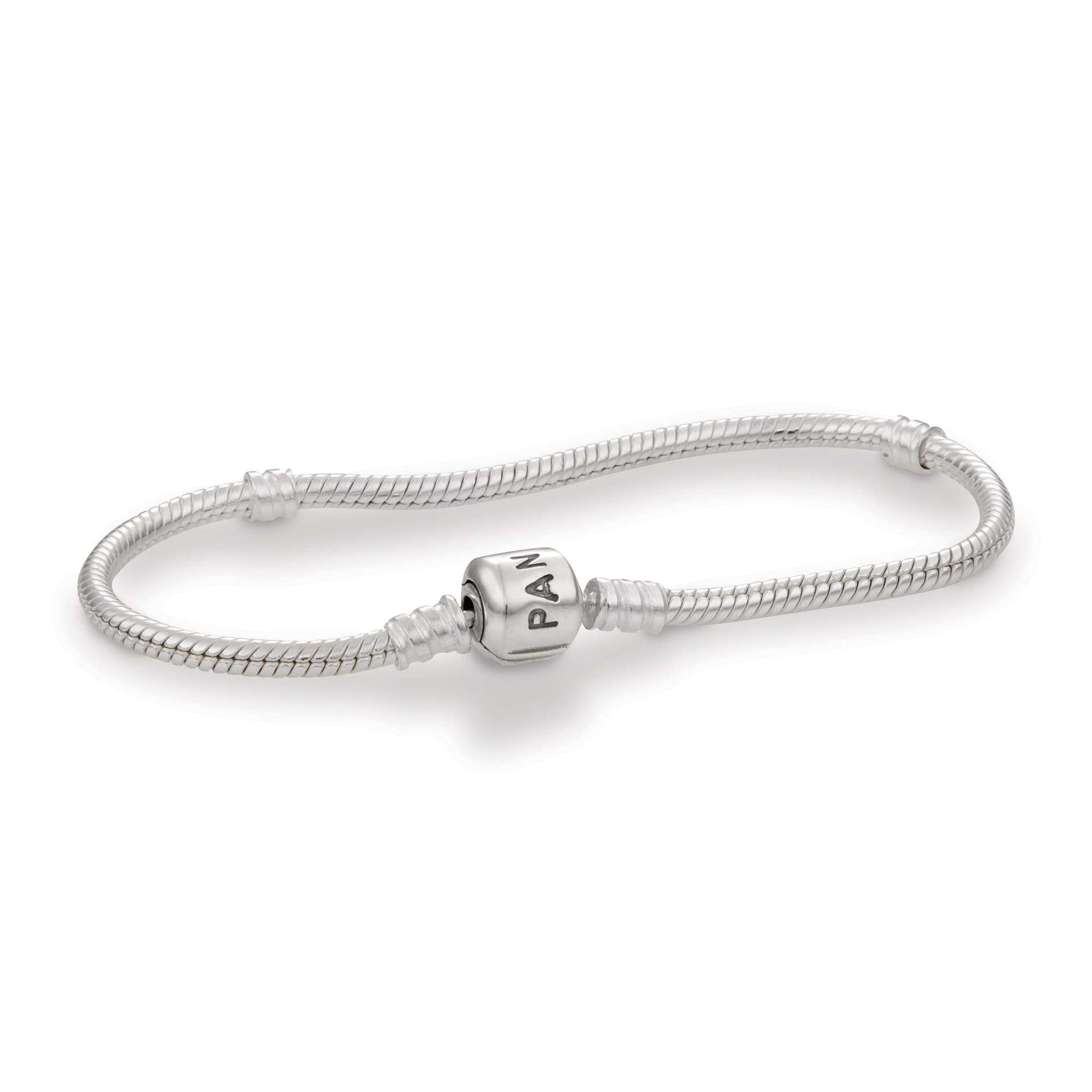 Iconic Silver Charm Bracelet Size 8.3"