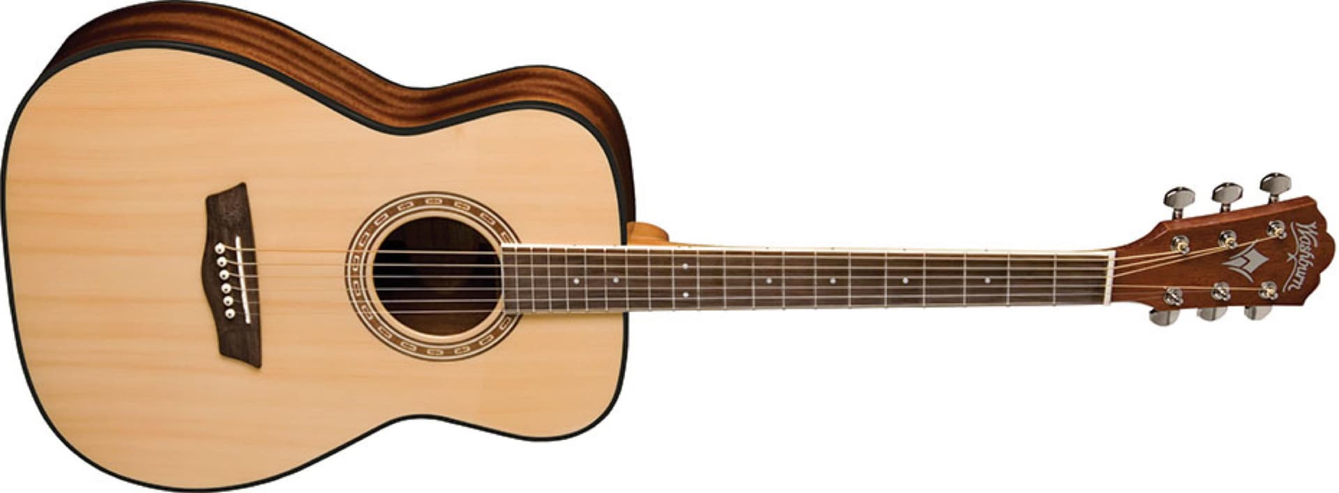 Folk Acoustic Guitar with Case