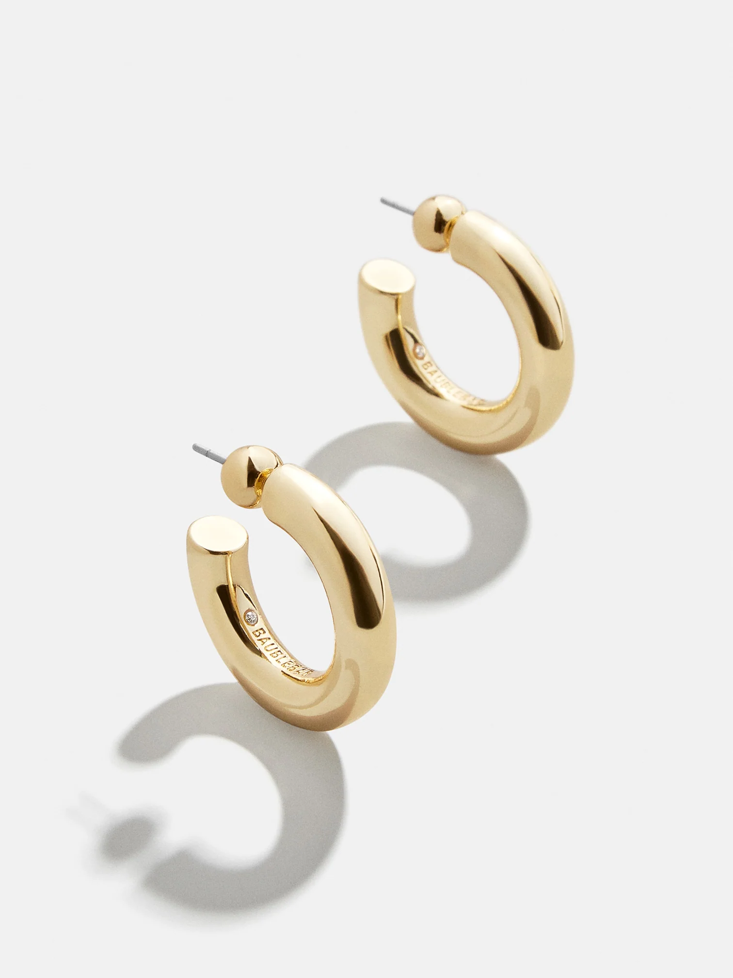 Dalilah Earrings - Gold 23MM Hoops