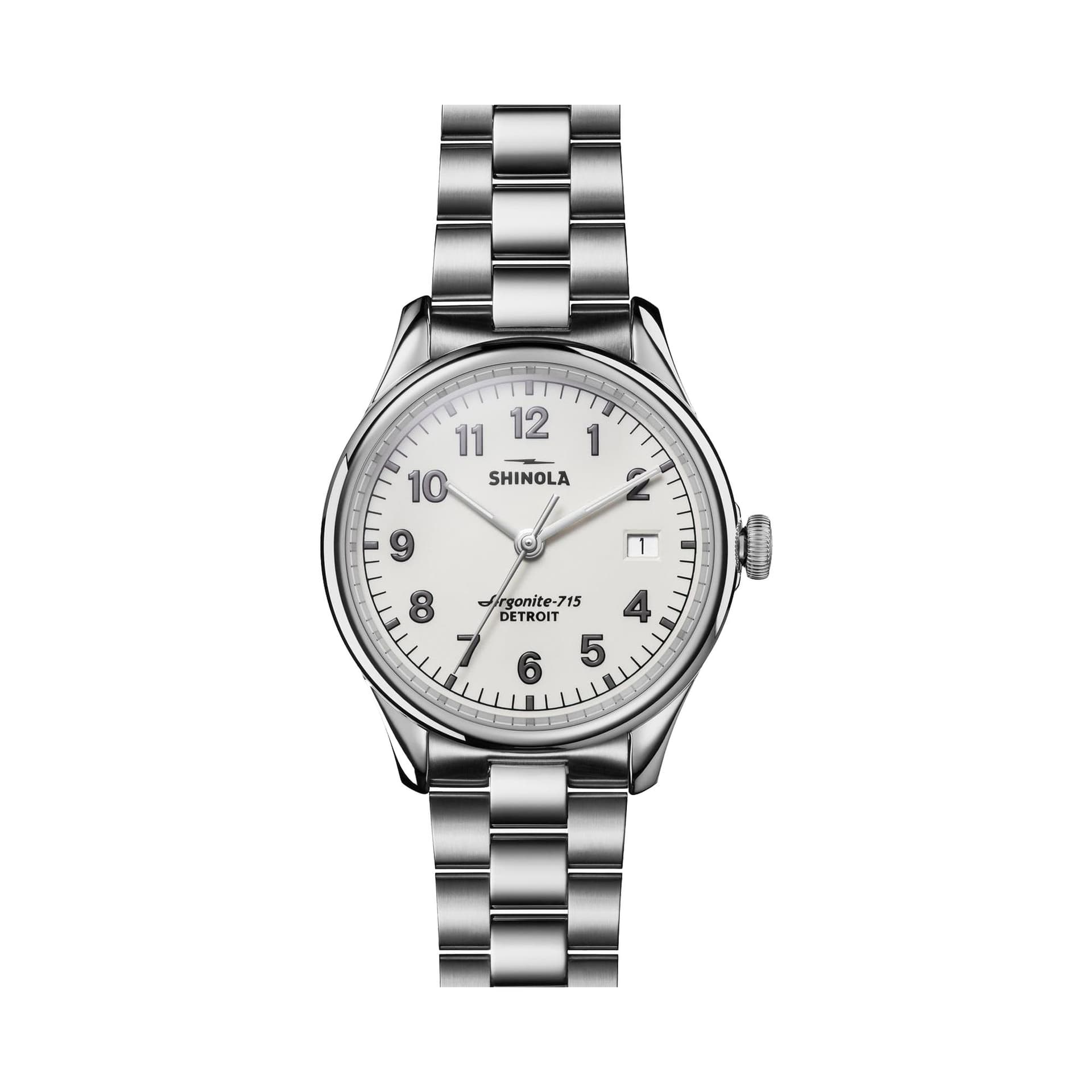The Vinton Bracelet Watch - 38mm, Stainless Steel