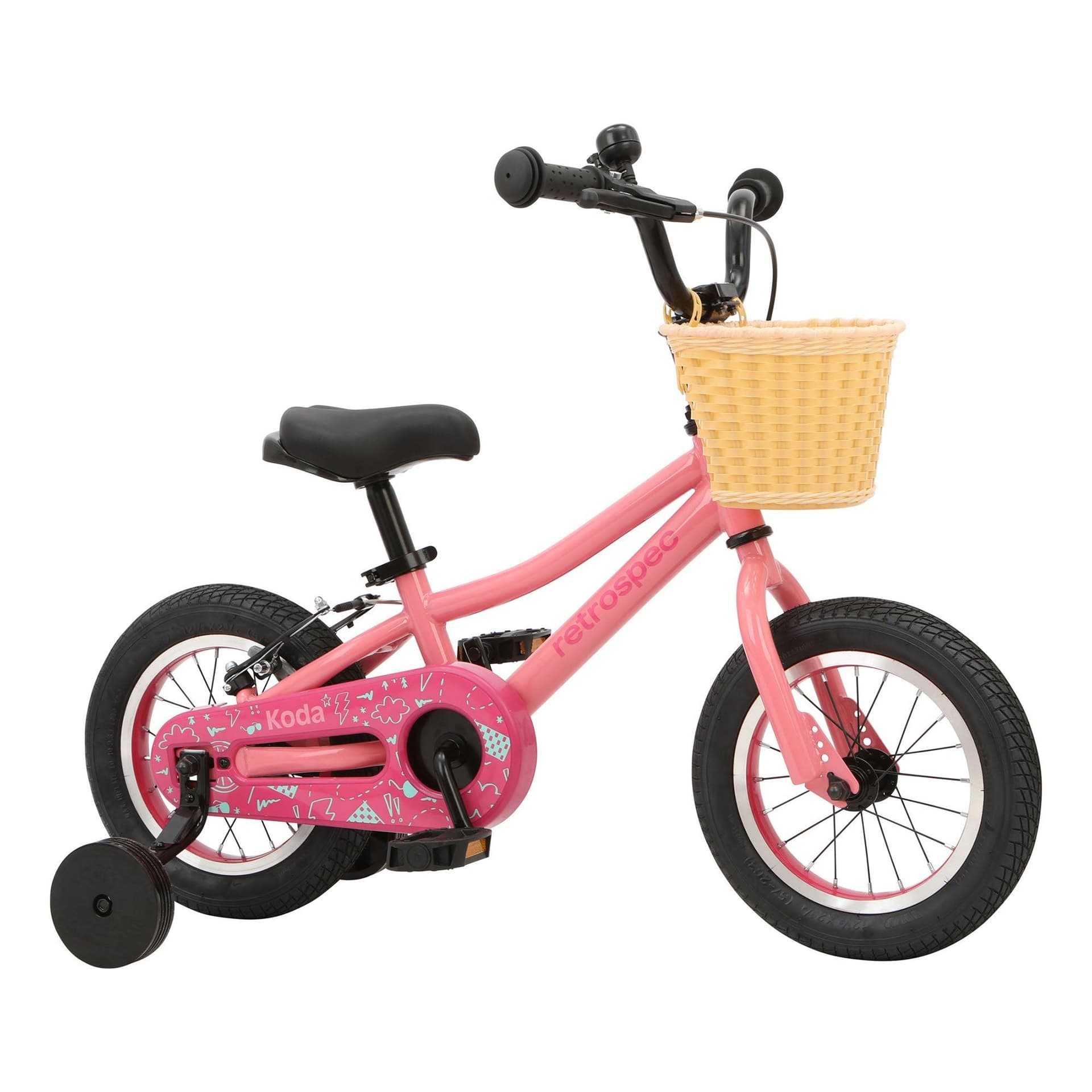 Koda 3 12" Kids Bicycle - Ages 2-3 Years Cotton Candy