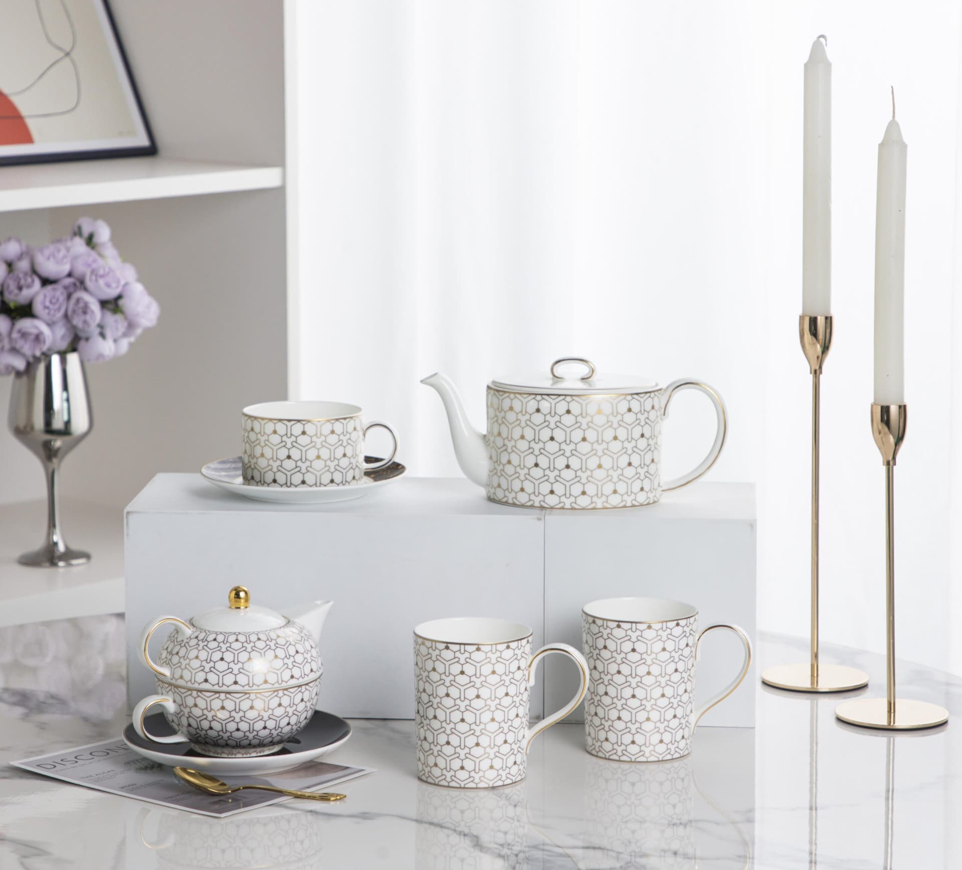 Jiallo - The Whispers of Elegance Tea Service Collection