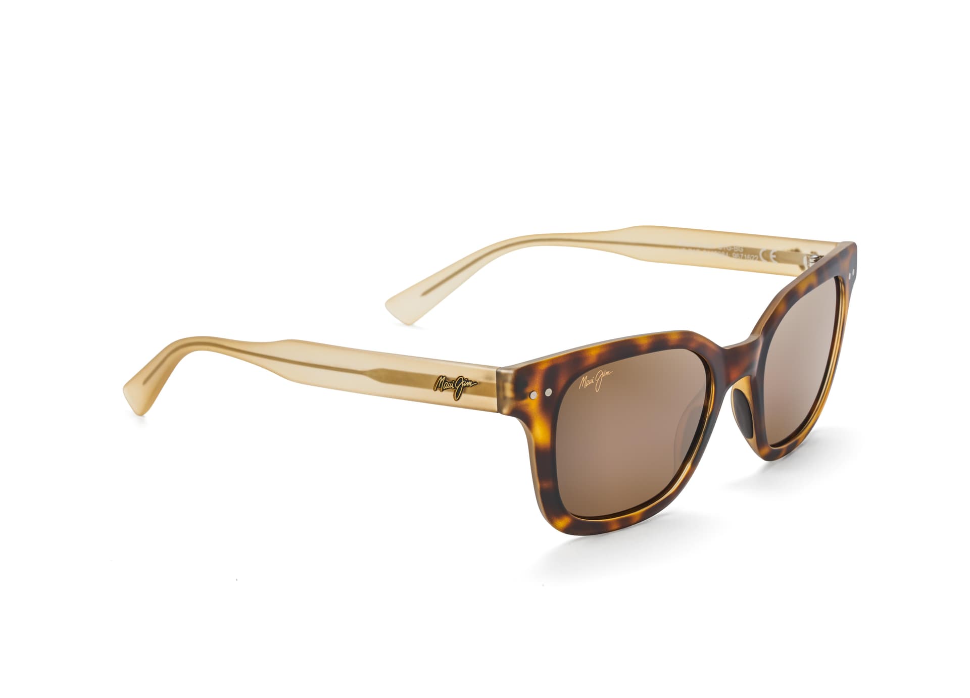 Shore Break Polarized Sunglasses Matte Tortoise Frame HCL Bronze Lens