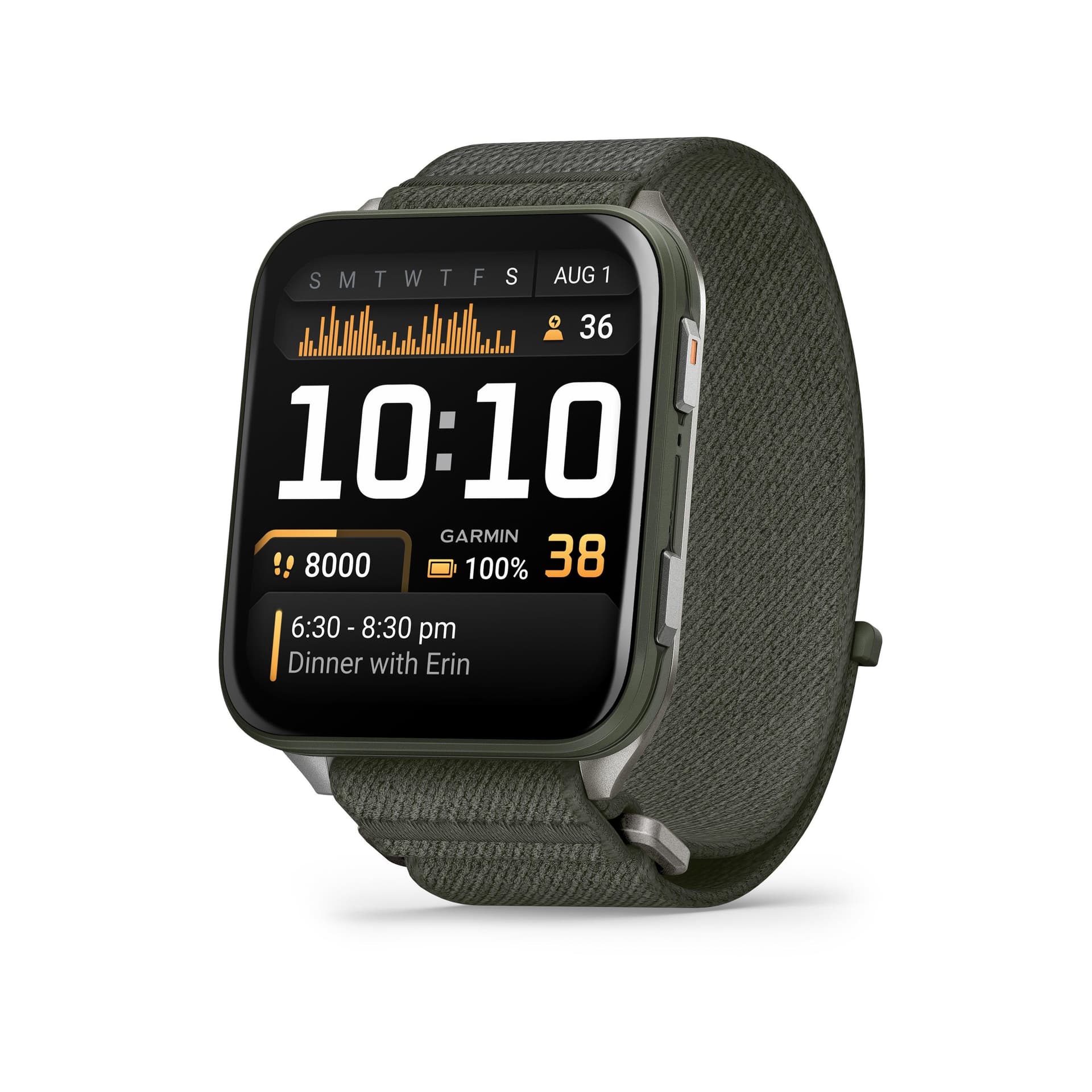 Venu X1 Advanced Health & Fitness Smartwatch Moss