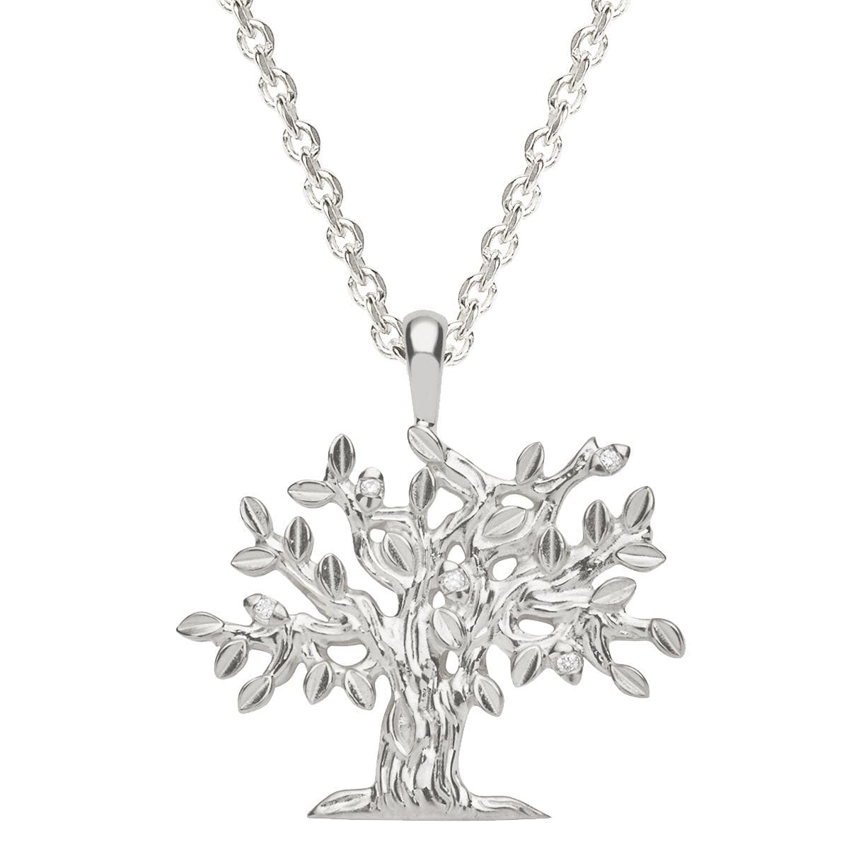 Tree of Life Necklace Silver
