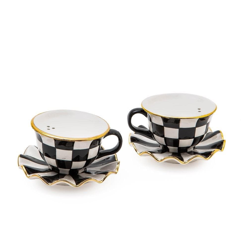 Teacup Salt & Pepper Set