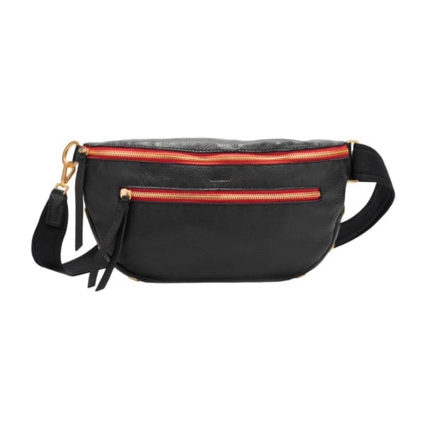 Charles Lrg Leather Crossbody Bag