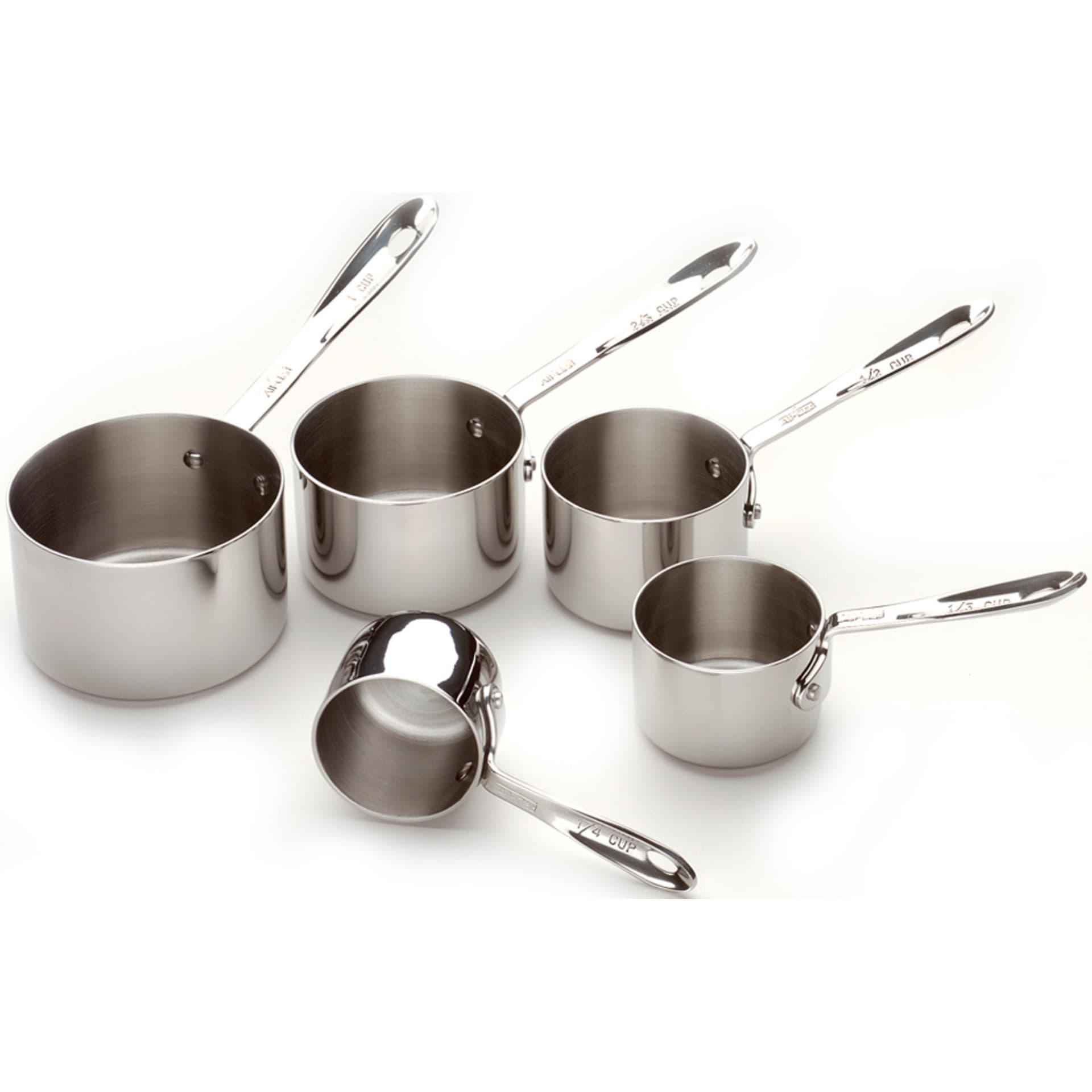 Stainless Steel 5-Piece Measuring Cup Set