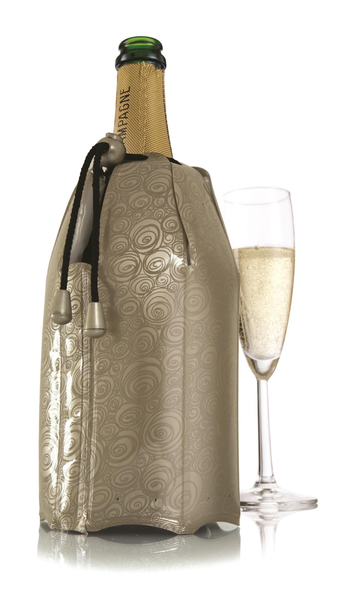 Vacu Vin Active Champagne Cooler - Platinum