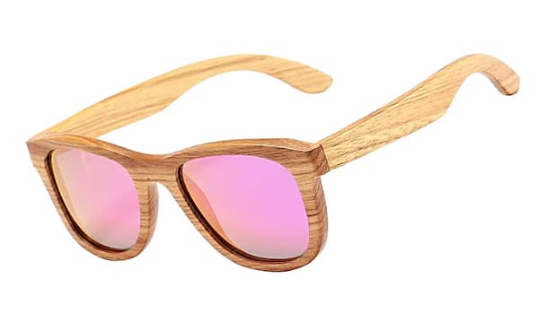 Bamboo Sunglasses with Polarized Lenses
