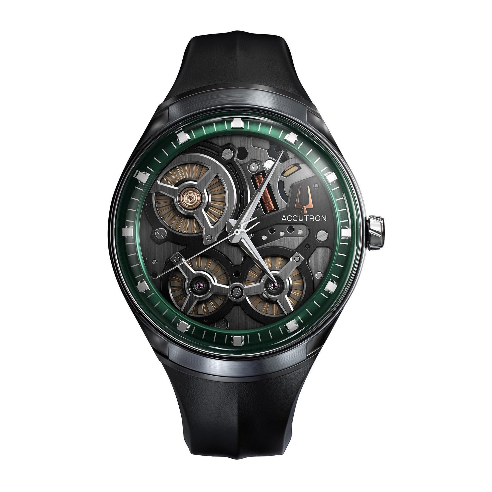 DNA Collection - Stainless Steel case, black EPDM Rubber strap with Gray Dial