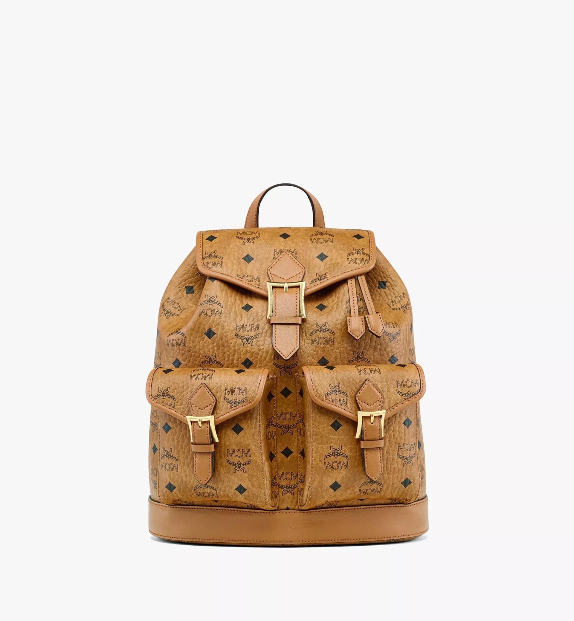 Aren Drawstring Backpack in Visetos Size Small